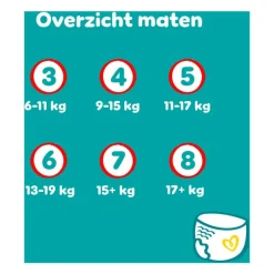 Pampers Baby Dry Pants Luierbroekjes Maat 8 17+ KG 16 Stuks