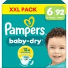 Pampers Baby Dry XXL Pack Luiers Maat 6 13-18 KG 92 Stuks