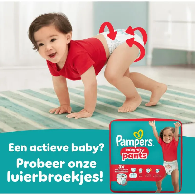 Pampers Baby Dry XXL Pack Luiers Maat 6 13-18 KG 92 Stuks