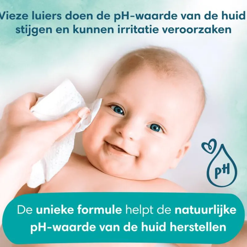 Pampers Harmonie Aqua Billendoekjes 48 Stuks
