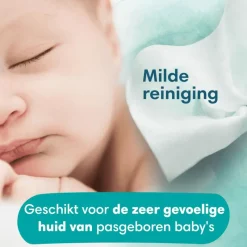 Pampers Harmonie Aqua Billendoekjes 0% Plastic 3x48 Stuks