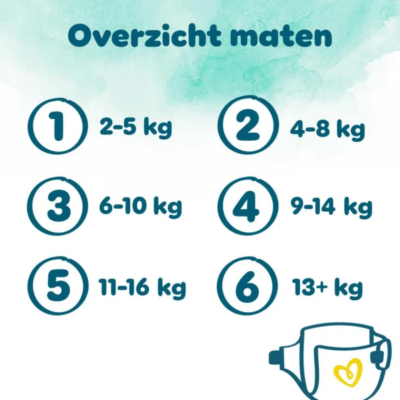 Pampers Harmonie Luiers Maat 2 4-8 KG 30 Stuks