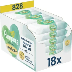Pampers Harmonie New Baby Billendoekjes 18x46 Stuks