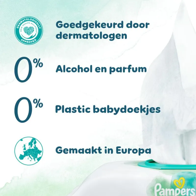 Pampers Harmonie New Baby Billendoekjes 18x46 Stuks