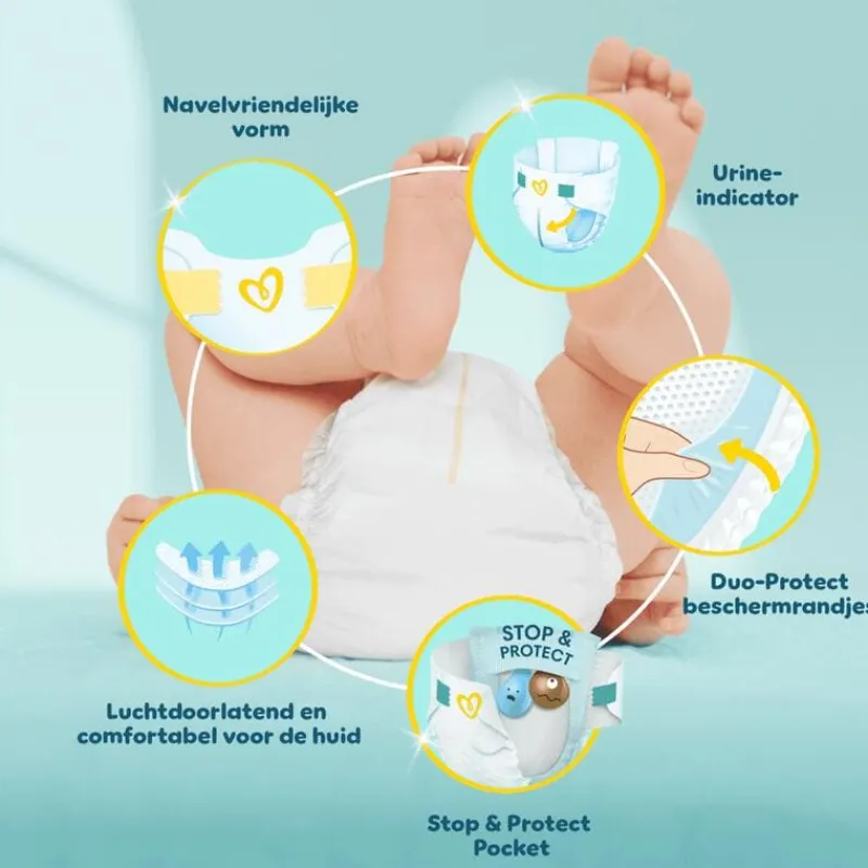 Pampers Premium Protection XXL Pack Luiers Maat 2 4-8 KG 148 Stuks