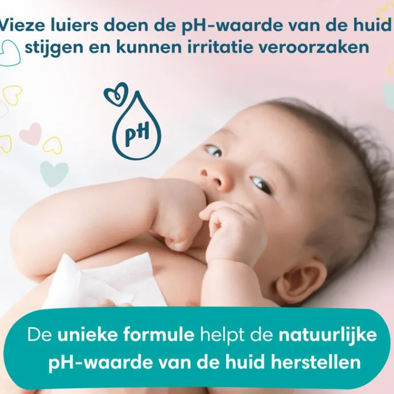 Pampers Sensitive Billendoekjes 0% Plastic 24x52 Stuks