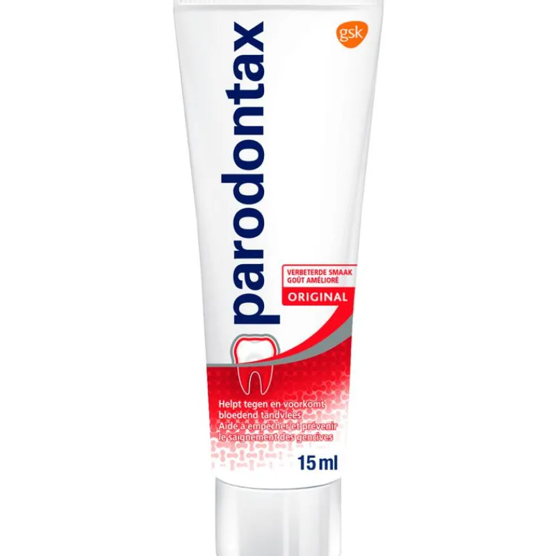 Parodontax Fluoride Tandpasta Mini 15 ML