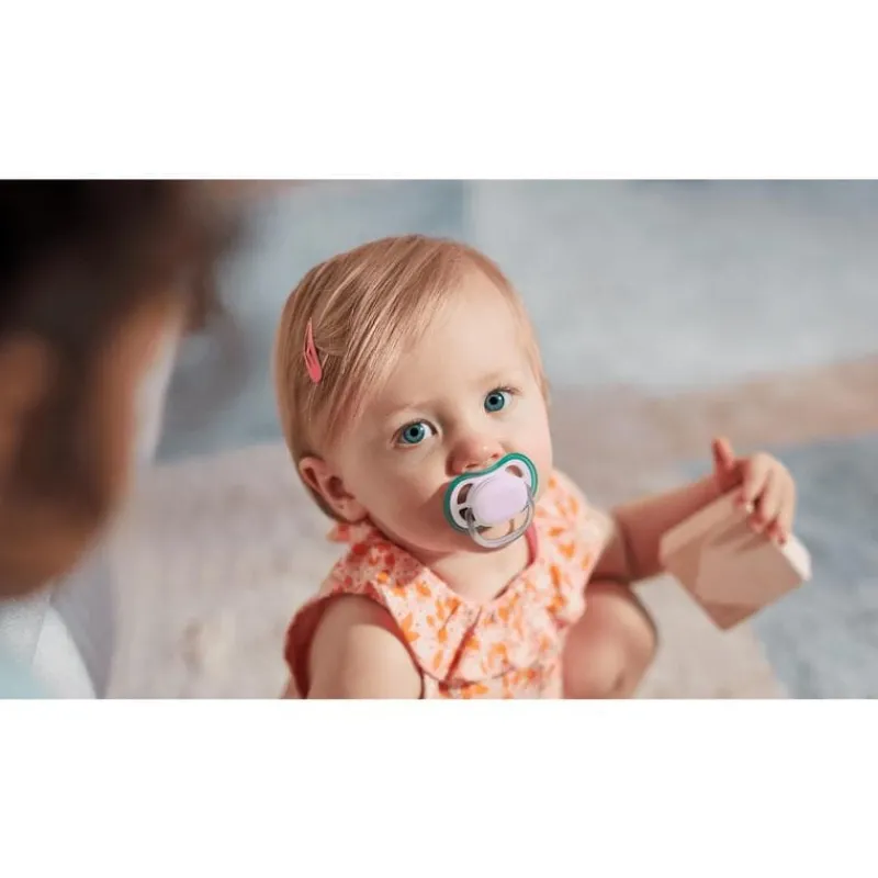 Philips Avent Fopspeen Ultra Air Day 0-6M Double Pack, mixed - SCF087/05