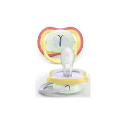 Philips Avent Fopspeen Ultra Air Night 0-6M Double Pack, mixed - SCF376/26