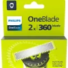 Heren Philips OneBlade 360 QP420/50 Navulmesjes 2 stuks