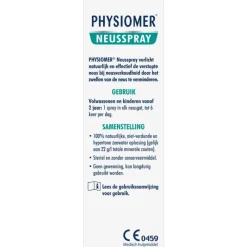 Physiomer Neusspray 100% Natuurlijk 20 ML