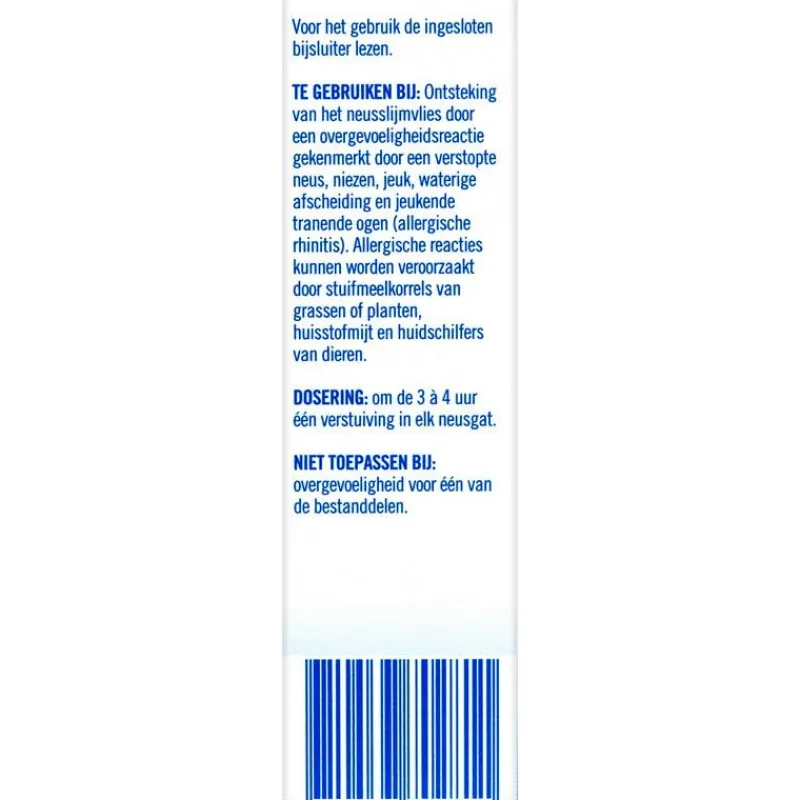 Prevalin Neusspray bij Hooikoorts 15 ML