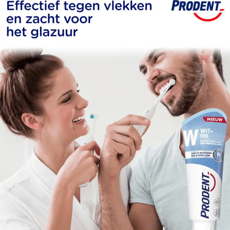 Prodent Wit + Fris Tandpasta 75 ML