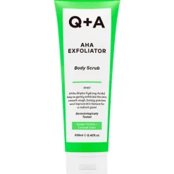 Q+A AHA Exfoliator Body Scrub 250ML