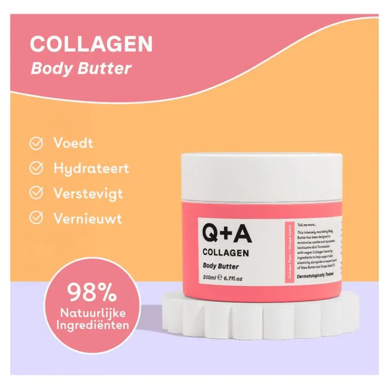 Q+A Collagen Body Butter 200 ML