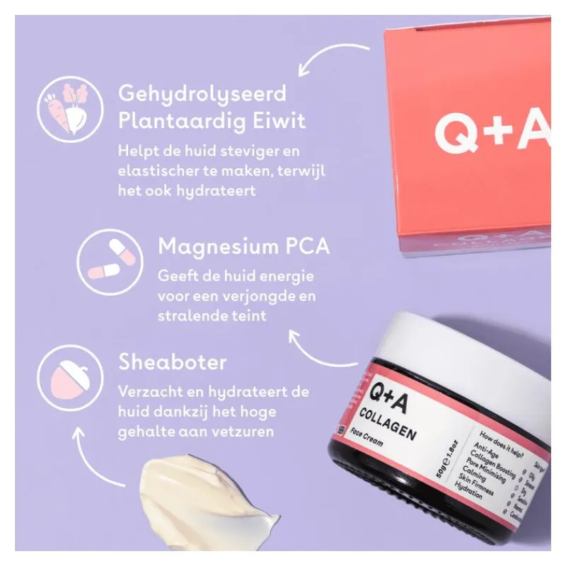 Q+A Collagen Face Cream 50 GR