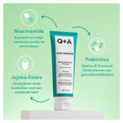 Q+A Niacinamide Gentle Exfoliating Cleanser 125 ML