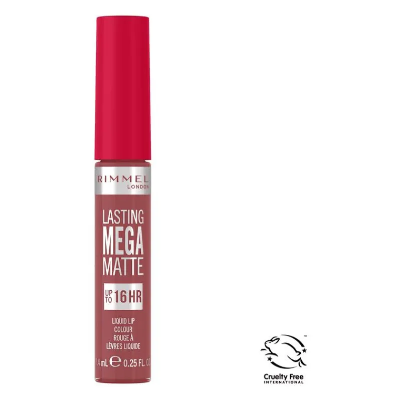 Rimmel London Lasting Mega Matte Liquid Lipstick 210Rose & Shine