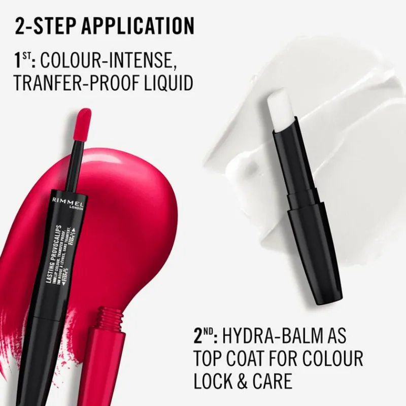 Rimmel London Lasting Provocalips Lippenstift 740 Caught Red Lipped