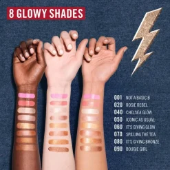 Rimmel London Multi Tasker Turbocharged Glow Liquid Illuminator Bronzer - Brons -