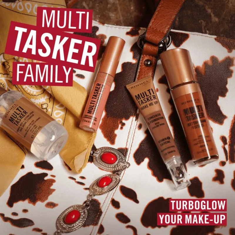 Rimmel London Multi Tasker Turbocharged Glow Liquid Illuminator Bronzer - Brons -