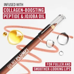 Rimmel London Oh My Plump! Lip Liner - Bruin -