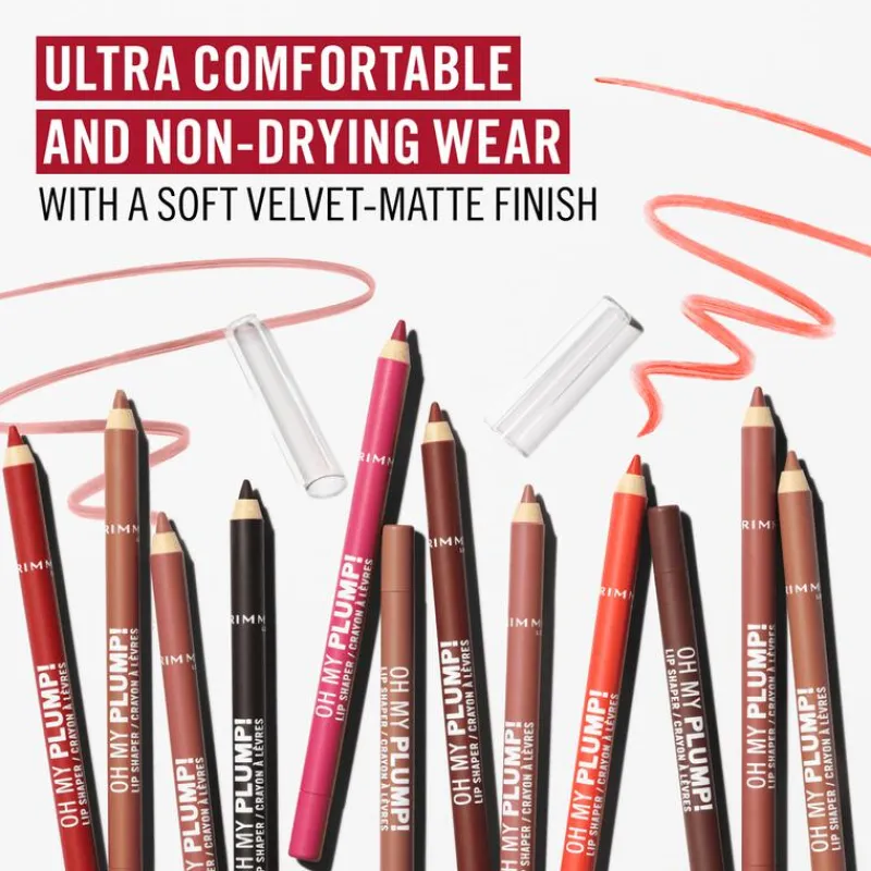 Rimmel London Oh My Plump! Lip Liner - Roze -