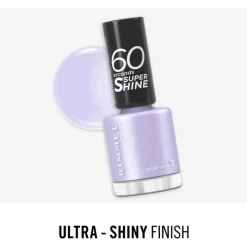 Rimmel London 60 Seconds Supershine Nagellak - Paars -