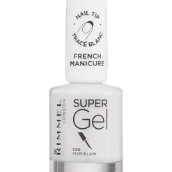 Rimmel London Super Gel French Manicure Nail Tip Whitener - 090 Transparant