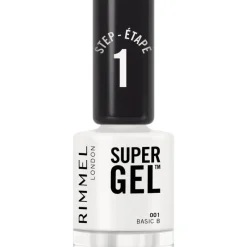 Rimmel London Super Gel Nailpolish 001 Basic B 12 ML