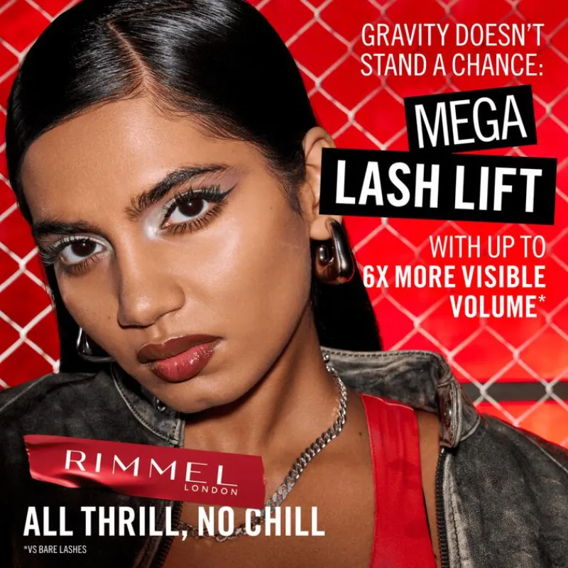 Rimmel London Thrill Seeker Mega Lift Mascara - Zwart -