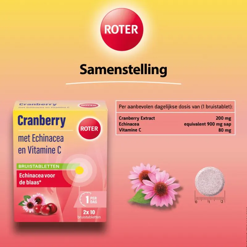 Roter Cranberry Bruis 20 stuks