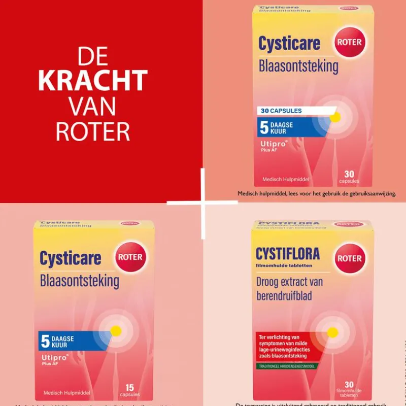 Roter Cysticare 15 tabletten