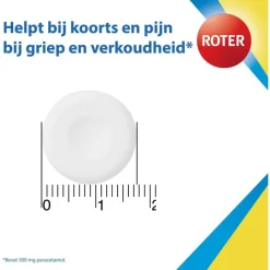 Roter Paracetamol smelttablet 500 mg 20 tabletten