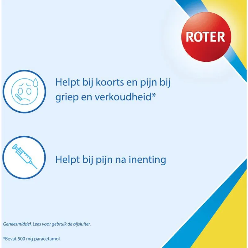 Roter Paracetamol 50 tabletten