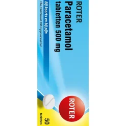 Roter Paracetamol 50 tabletten