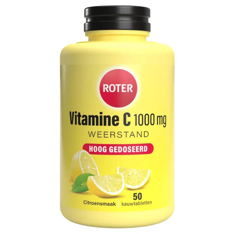 Roter Vitamine C 1000 mg citroen 50 tabletten