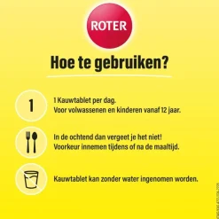 Roter Vitamine C 500 mg Citroen 50 tabletten