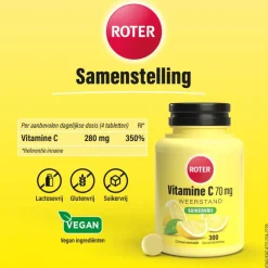 Roter Vitamine C Suikervrij 300 tabletten