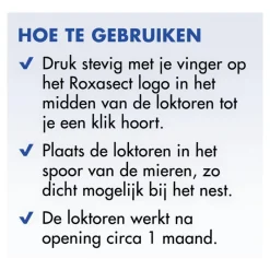 Roxasect Mierenloktoren 2 stuks