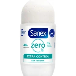 Sanex Zero% Extra Control Deodorant Roller 50 ML