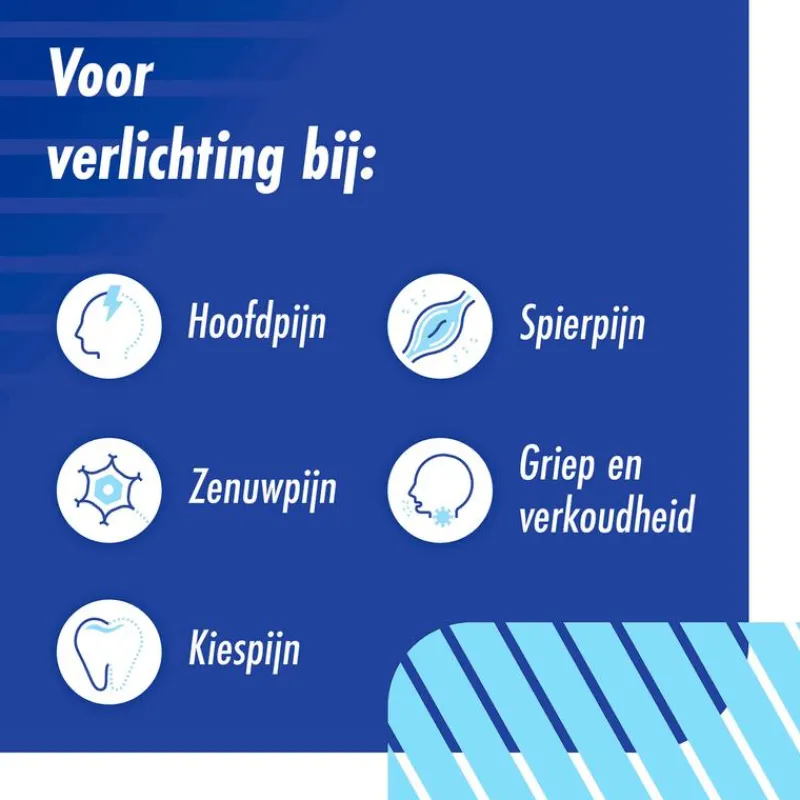 Saridon snel bij stevige hoofdpijn 20 tabletten