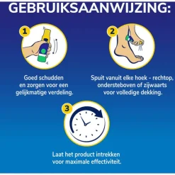 Scholl Voetdeodorant Fresh Step Voetenenspray 150 ML