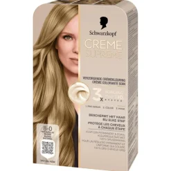 Schwarzkopf Creme Supreme Haarkleuring 8-0 Natuurlijk Blond