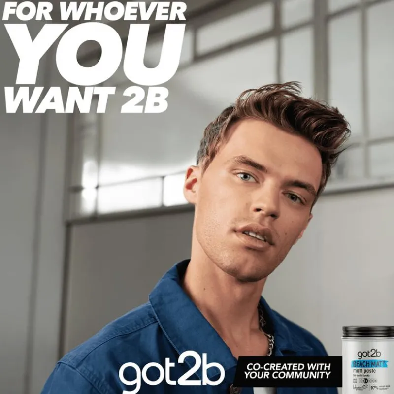 Schwarzkopf Got2b Beach Matt Paste 100 ML