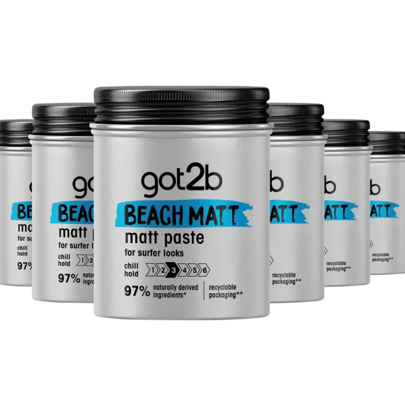 Schwarzkopf Got2b Beach Matt Paste 100 ML
