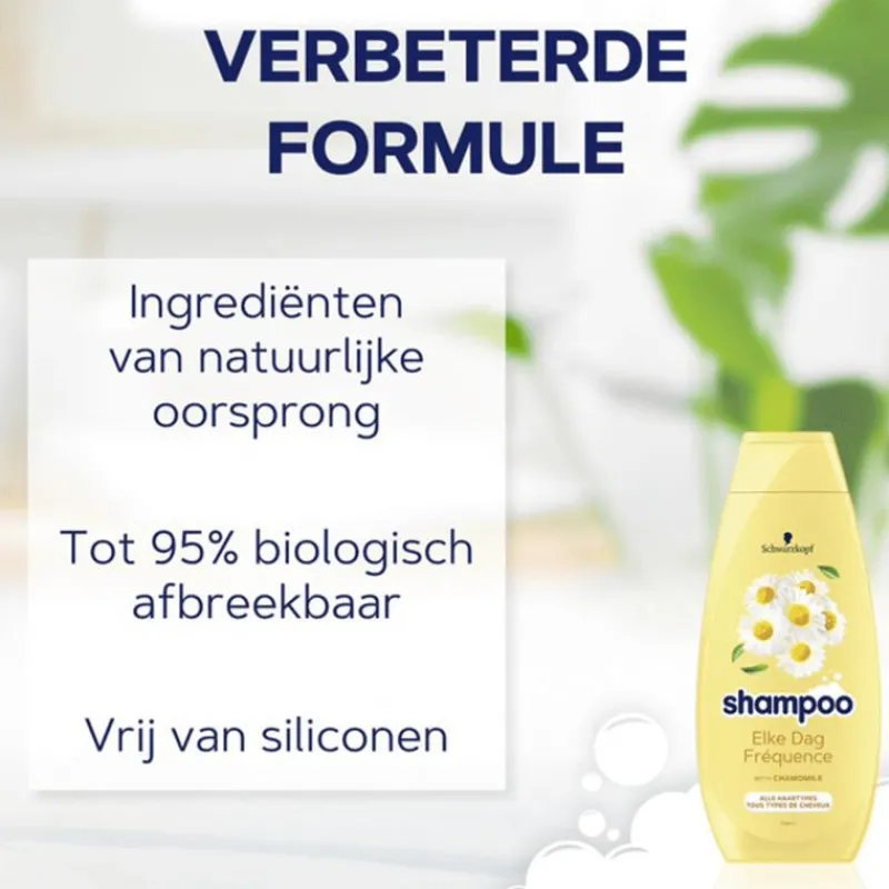 Schwarzkopf Shampoo Elke Dag 400 ML