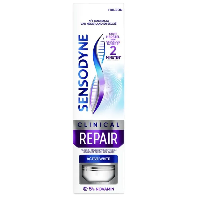 Sensodyne Clinical Repair Active White Tandpasta - 75ML