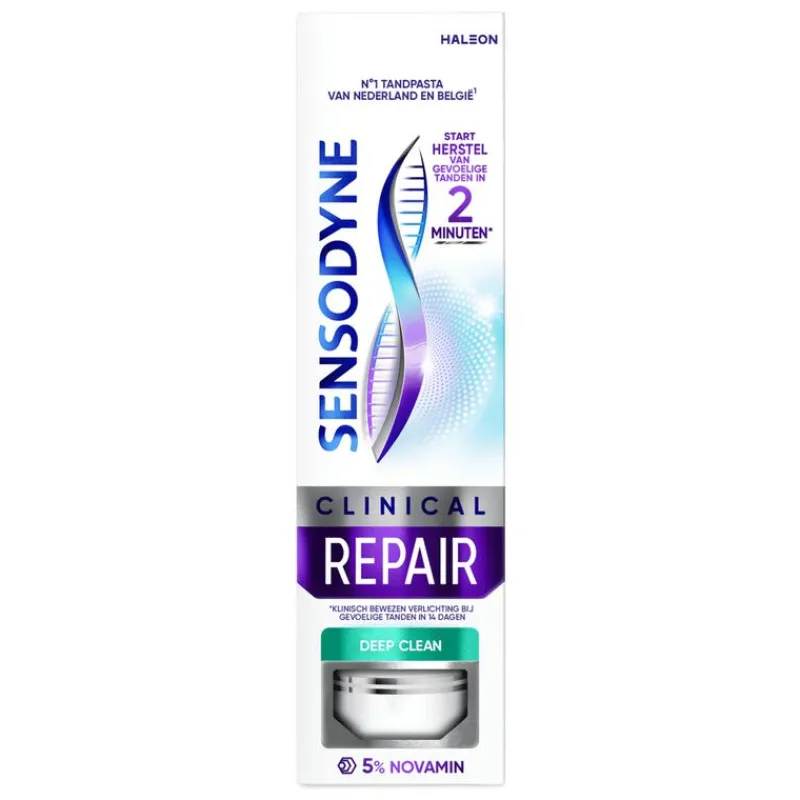 Sensodyne Clinical Repair Deep Clean Tandpasta - 75ML