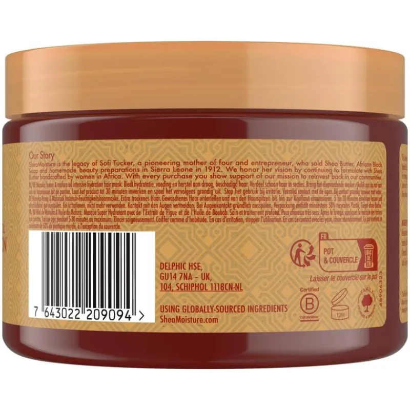 Shea Moisture Manuka Honey & Mafura Oil Masker 355 ML